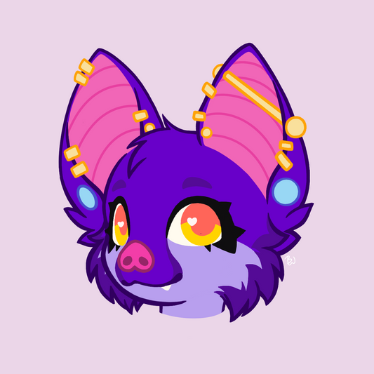 Fursona Headshot Commission